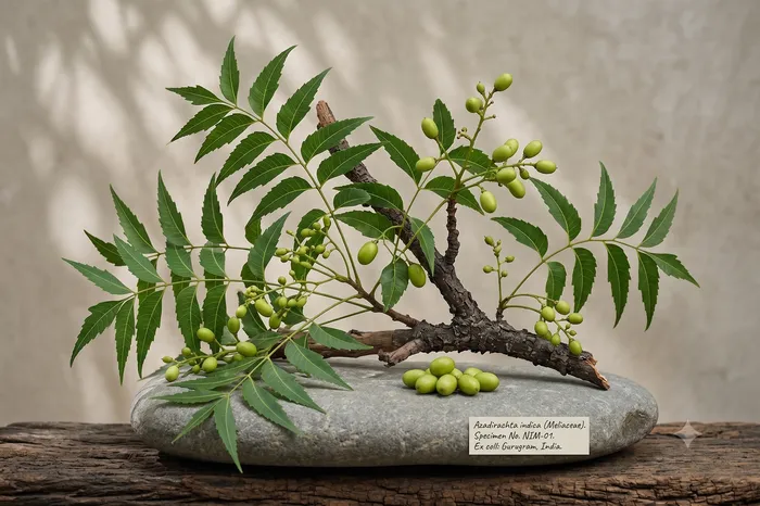 Neem botanical active specimen